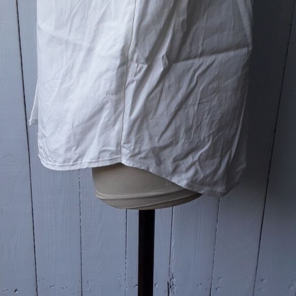 Phillip Lim white top shirt beaded black collar - Picture 6 of 10